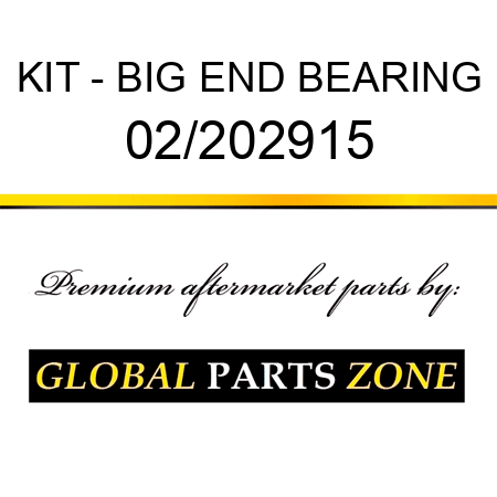 KIT - BIG END BEARING 02/202915