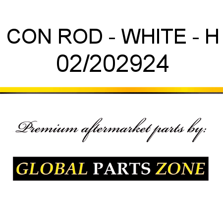 CON ROD - WHITE - H 02/202924