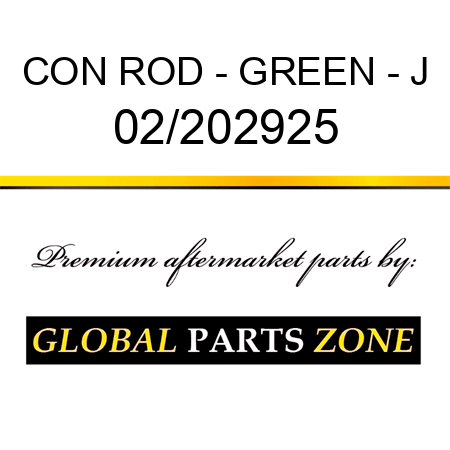 CON ROD - GREEN - J 02/202925