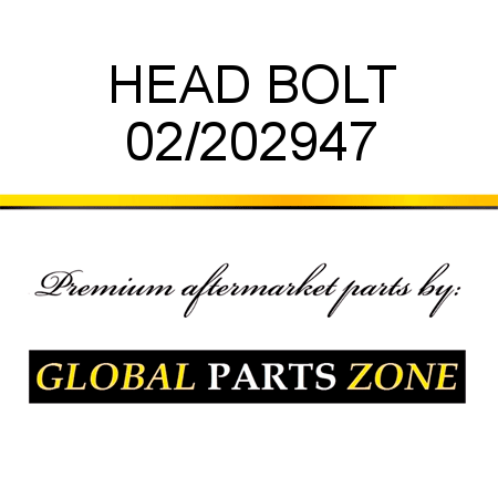 HEAD BOLT 02/202947