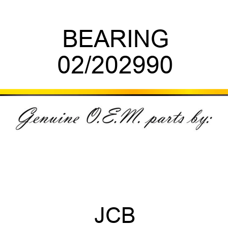 BEARING 02/202990