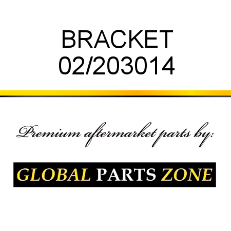 BRACKET 02/203014