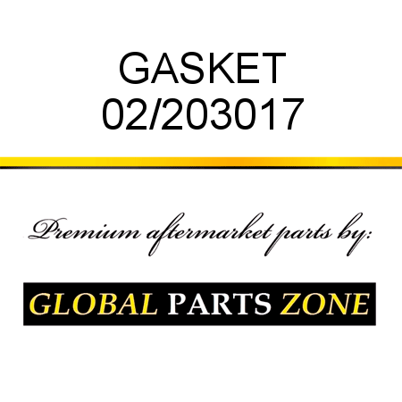 GASKET 02/203017