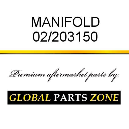 MANIFOLD 02/203150