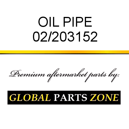 OIL PIPE 02/203152