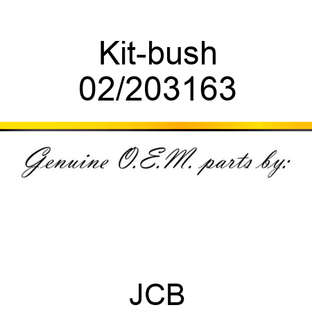 Kit-bush 02/203163