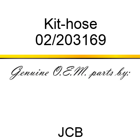 Kit-hose 02/203169