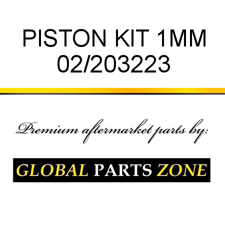 PISTON KIT 1MM 02/203223