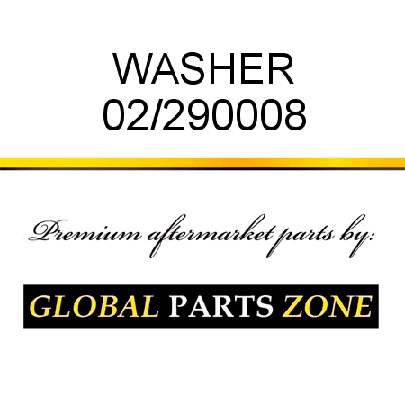 WASHER 02/290008