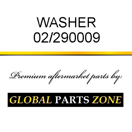 WASHER 02/290009