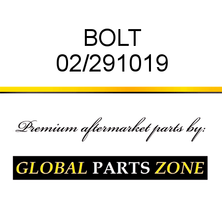 BOLT 02/291019