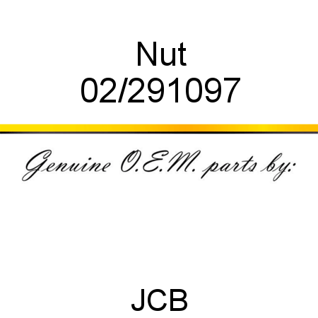 Nut 02/291097