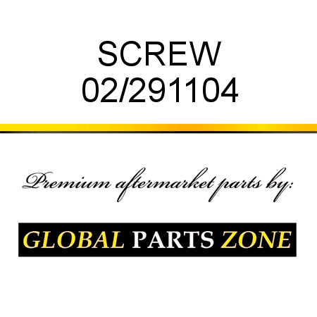 SCREW 02/291104