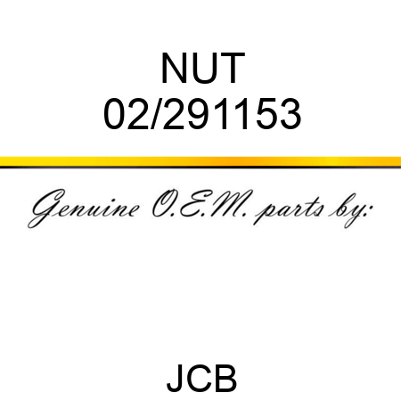 NUT 02/291153