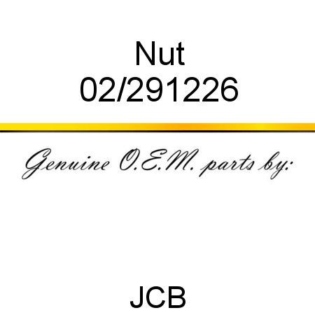 Nut 02/291226