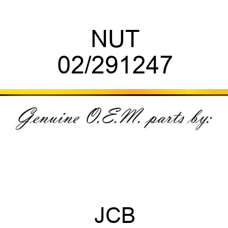 NUT 02/291247