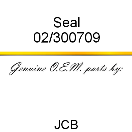 Seal 02/300709