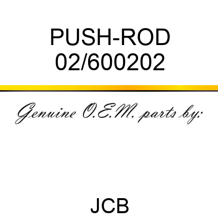 PUSH-ROD 02/600202