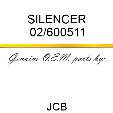 SILENCER 02/600511