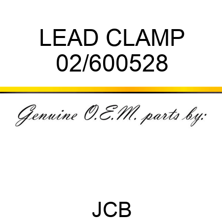 LEAD CLAMP 02/600528