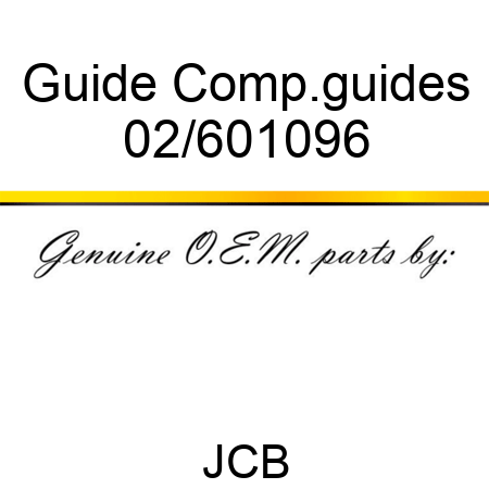 Guide Comp.guide,s 02/601096