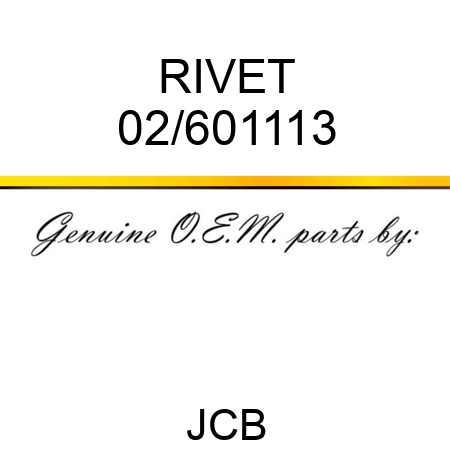 RIVET 02/601113