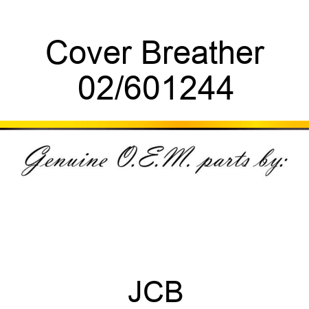 Cover Breather 02/601244