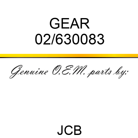 GEAR 02/630083