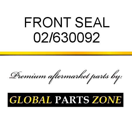 FRONT SEAL 02/630092