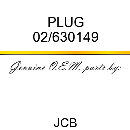 PLUG 02/630149