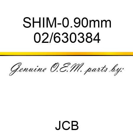 SHIM-0.90mm 02/630384