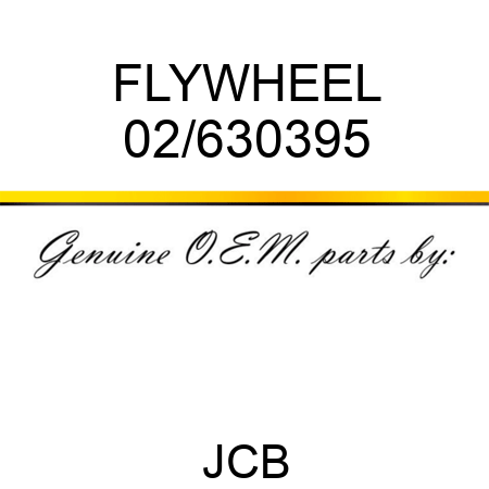 FLYWHEEL 02/630395