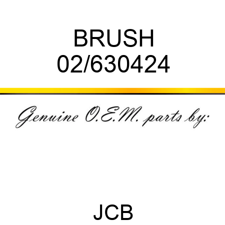 BRUSH 02/630424