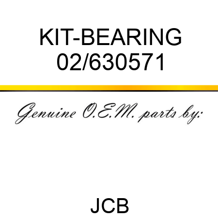 KIT-BEARING 02/630571