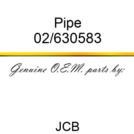 Pipe 02/630583