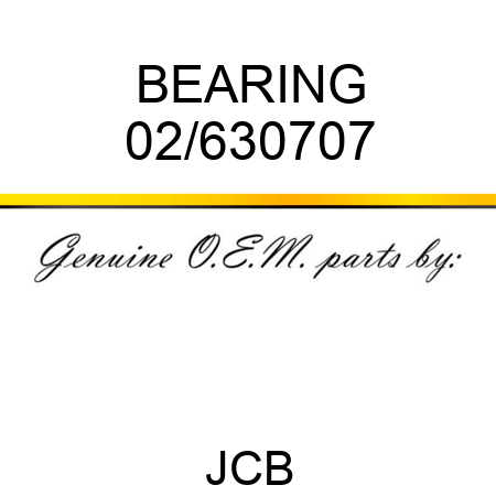 BEARING 02/630707