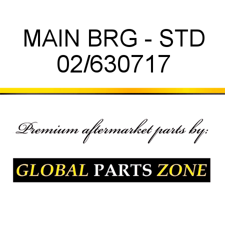 MAIN BRG - STD 02/630717