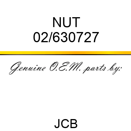 NUT 02/630727