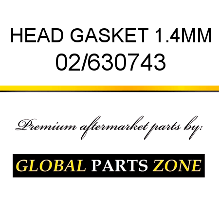 HEAD GASKET 1.4MM 02/630743