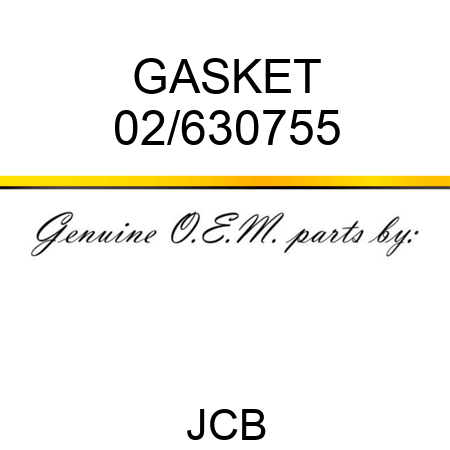 GASKET 02/630755