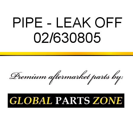 PIPE - LEAK OFF 02/630805