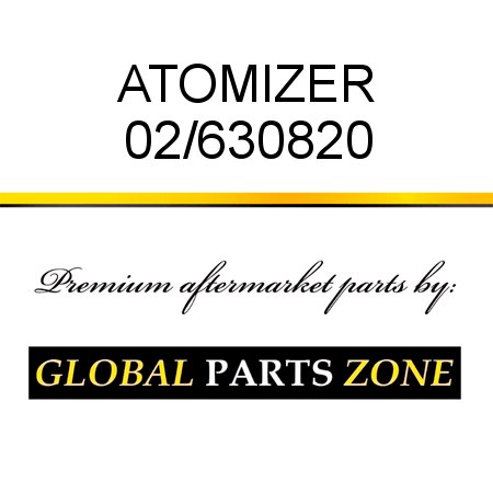 ATOMIZER 02/630820