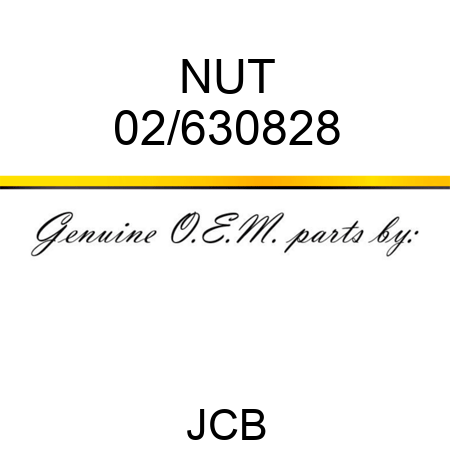 NUT 02/630828