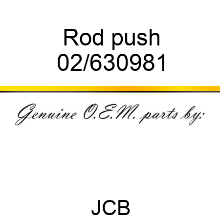 Rod push 02/630981