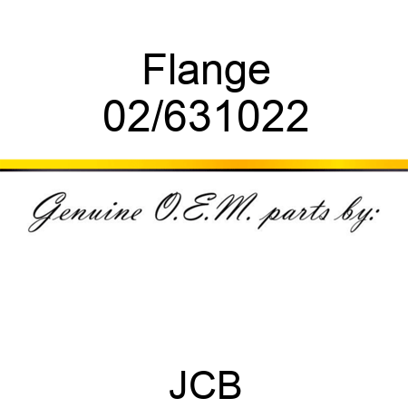 Flange 02/631022