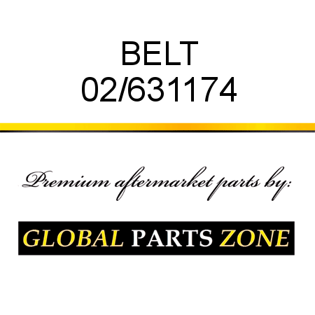BELT 02/631174