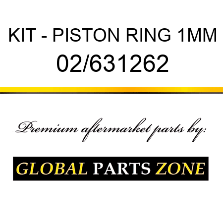 KIT - PISTON RING 1MM 02/631262