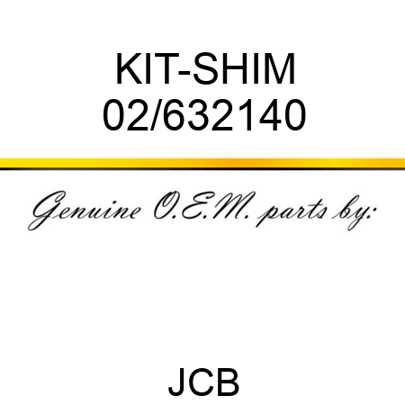 KIT-SHIM 02/632140