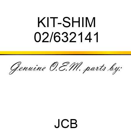 KIT-SHIM 02/632141