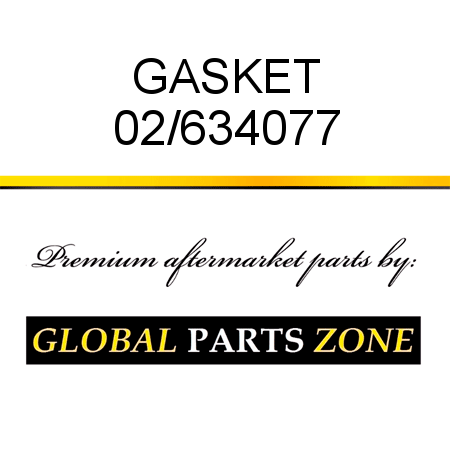 GASKET 02/634077